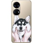 Прозорий чохол BoxFace Huawei P50 Husky