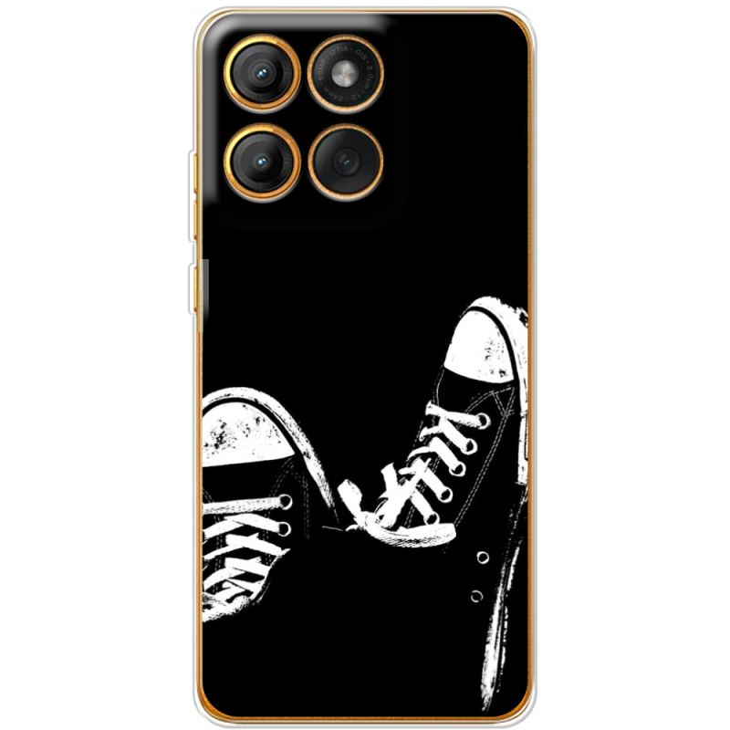 Чохол BoxFace Moto Edge 60 Black Sneakers