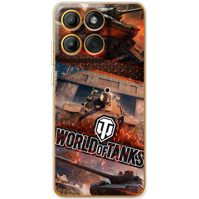 Чохол BoxFace Moto Edge 60 World Of Tanks