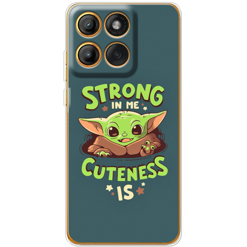 Чохол BoxFace Moto Edge 60 Strong in me Cuteness is