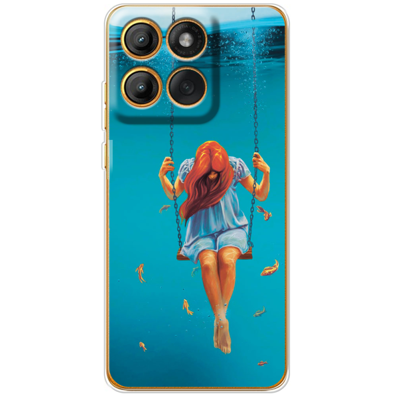 Чохол BoxFace Moto Edge 60 Girl In The Sea