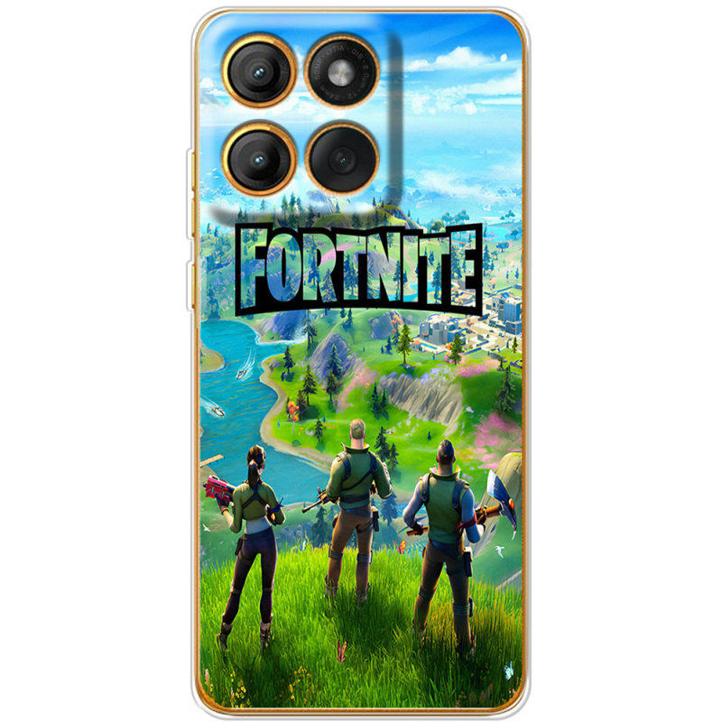 Чохол BoxFace Moto Edge 60 Fortnite
