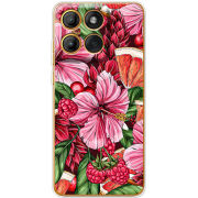 Чохол BoxFace Moto Edge 60 Tropical Flowers