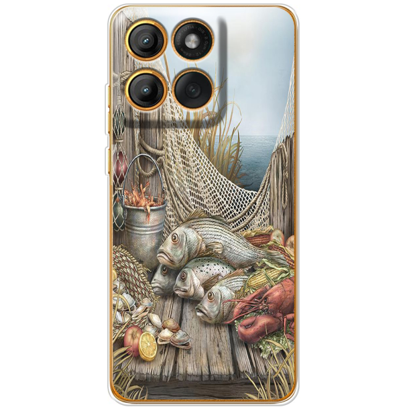 Чохол BoxFace Moto Edge 60 Удачная рыбалка