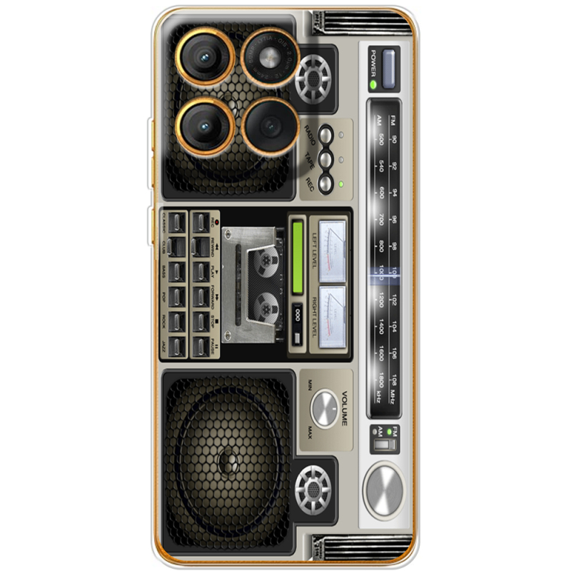 Чохол BoxFace Moto Edge 60 Old Boombox