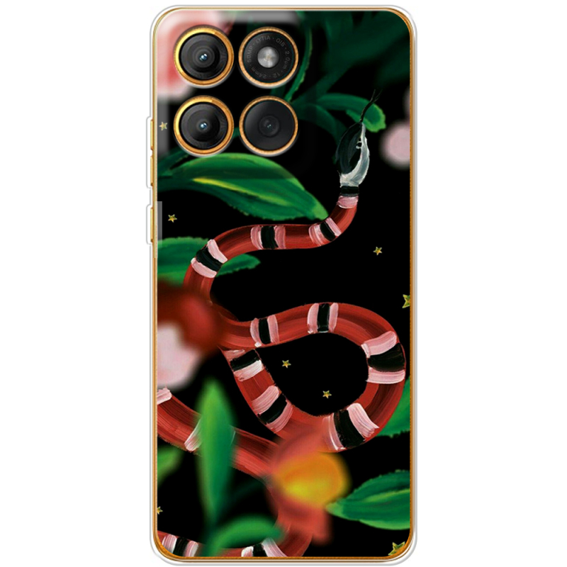 Чохол BoxFace Moto Edge 60 Red Snake