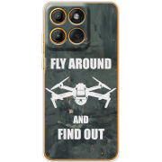 Чохол BoxFace Moto Edge 60 Дрон Fly Around