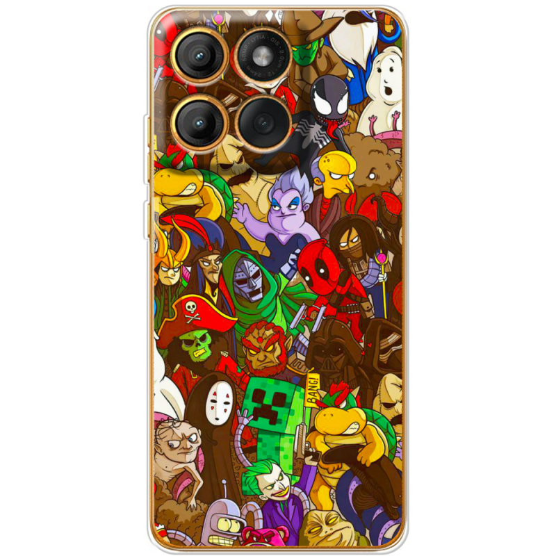 Чохол BoxFace Moto Edge 60 Злодеи