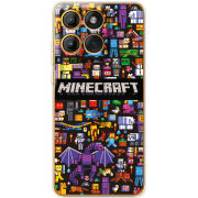 Чохол BoxFace Moto Edge 60 Minecraft Mobbery