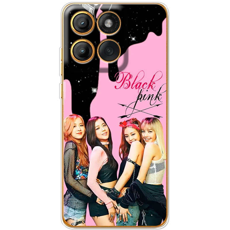 Чохол BoxFace Moto Edge 60 Blackpink Star