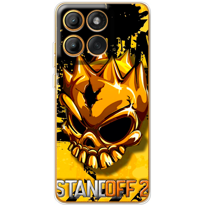 Чохол BoxFace Moto Edge 60 StandOff 2 gold