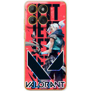 Чохол BoxFace Moto Edge 60 Valorant Jett