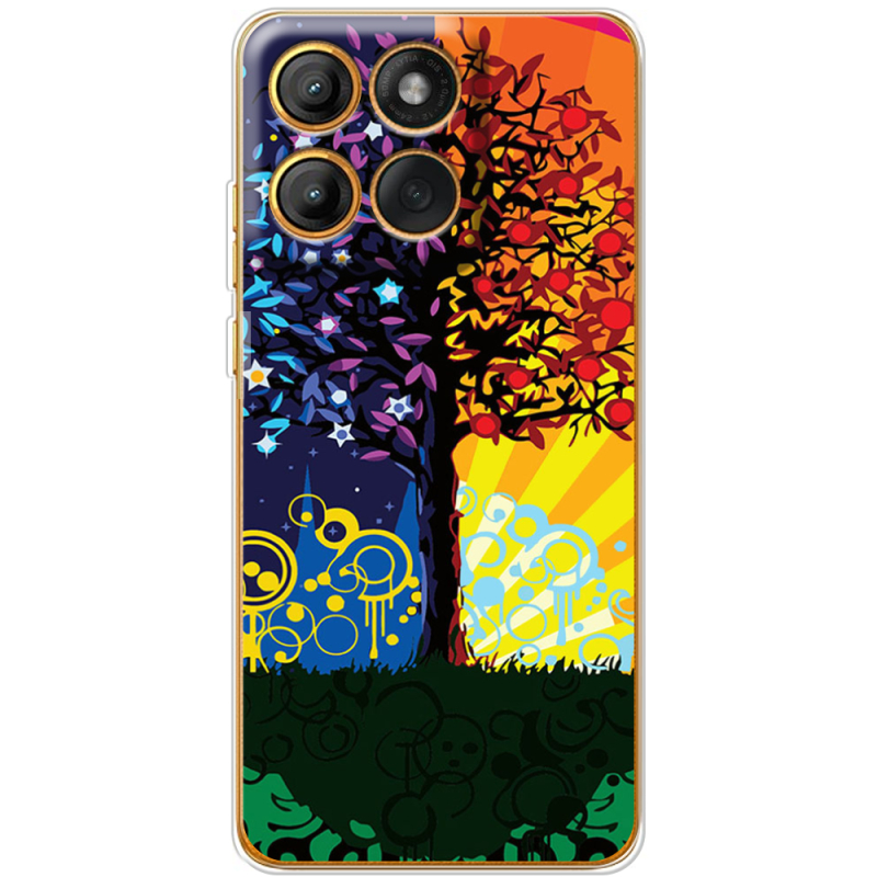 Чохол BoxFace Moto Edge 60 Wish Tree