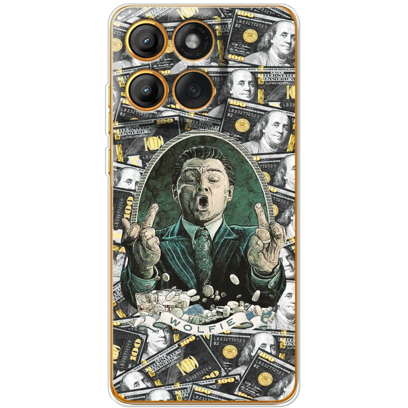 Чохол BoxFace Moto Edge 60 Wolfie