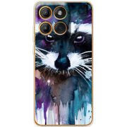 Чохол BoxFace Moto Edge 60 Акварельный енот