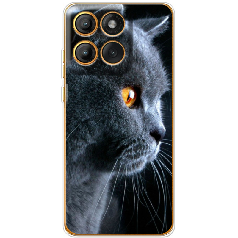 Чохол BoxFace Moto Edge 60 English cat