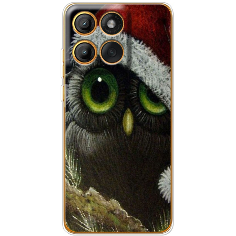 Чохол BoxFace Moto Edge 60 Christmas Owl