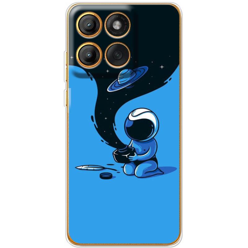 Чохол BoxFace Moto Edge 60 Galaxy Art