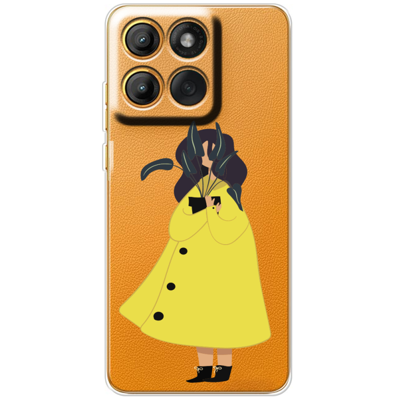 Прозорий чохол BoxFace Moto Edge 60 Just a Girl