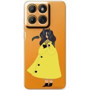 Прозорий чохол BoxFace Moto Edge 60 Just a Girl