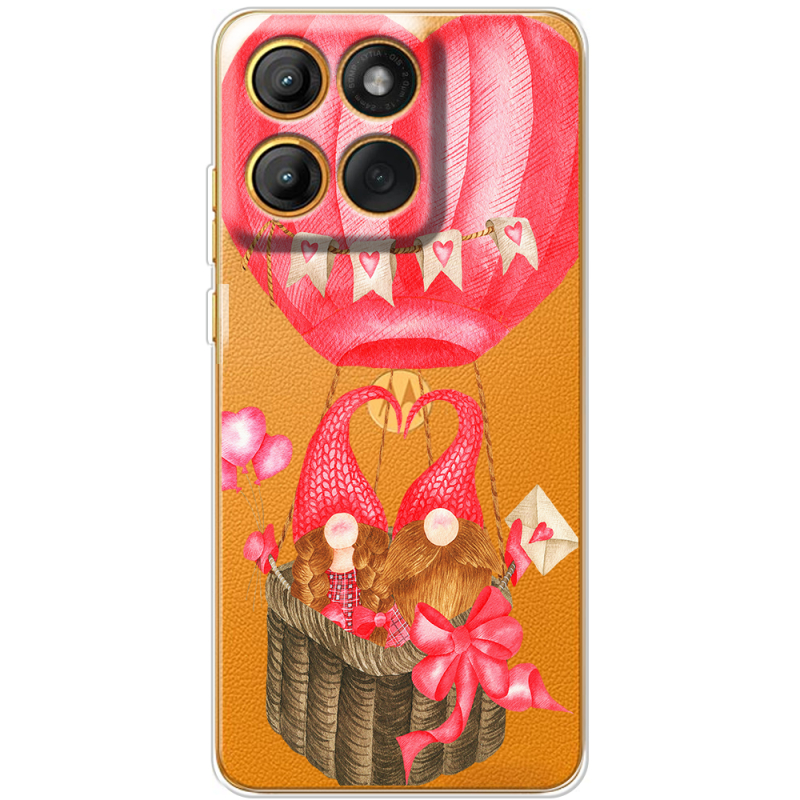 Прозорий чохол BoxFace Moto Edge 60 Valentine Dwarfs