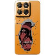 Прозорий чохол BoxFace Moto Edge 60 Нападение Титана