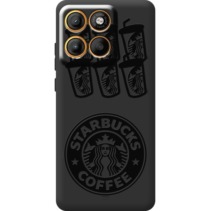 Чорний чохол BoxFace Moto Edge 60 Black Coffee