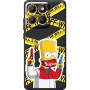 Чорний чохол BoxFace Moto Edge 60 White Bart