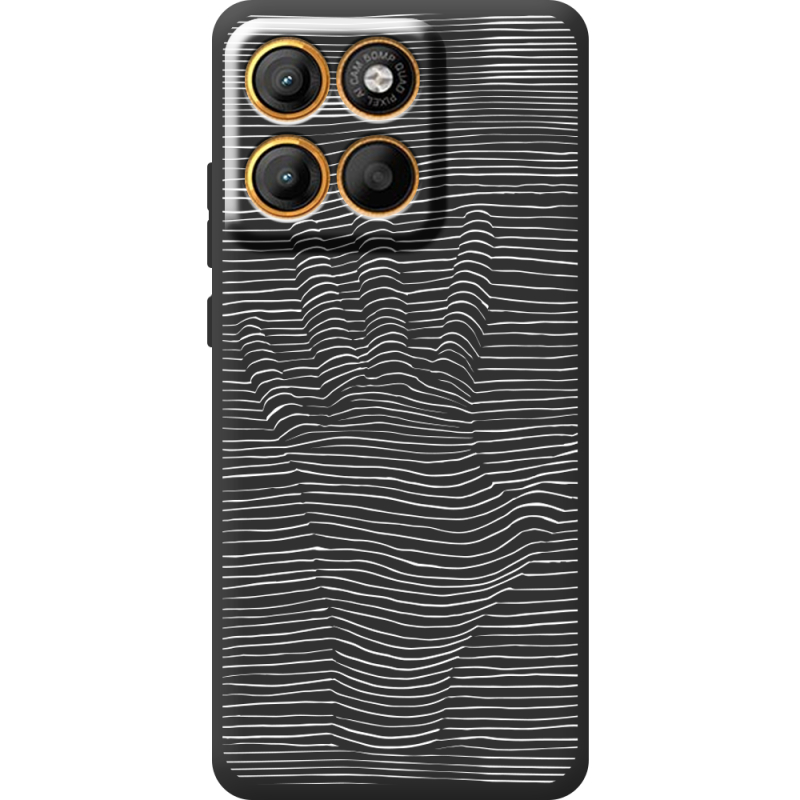 Чорний чохол BoxFace Moto Edge 60 Optical Hand