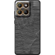 Чорний чохол BoxFace Moto Edge 60 Optical Hand