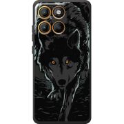 Чорний чохол BoxFace Moto Edge 60 Wolf