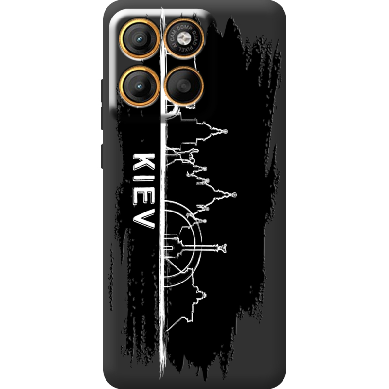 Чорний чохол BoxFace Moto Edge 60 Kyiv