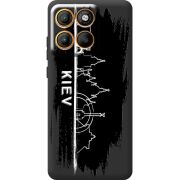 Чорний чохол BoxFace Moto Edge 60 Kyiv