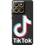 Чорний чохол BoxFace Moto Edge 60 Tik Tok