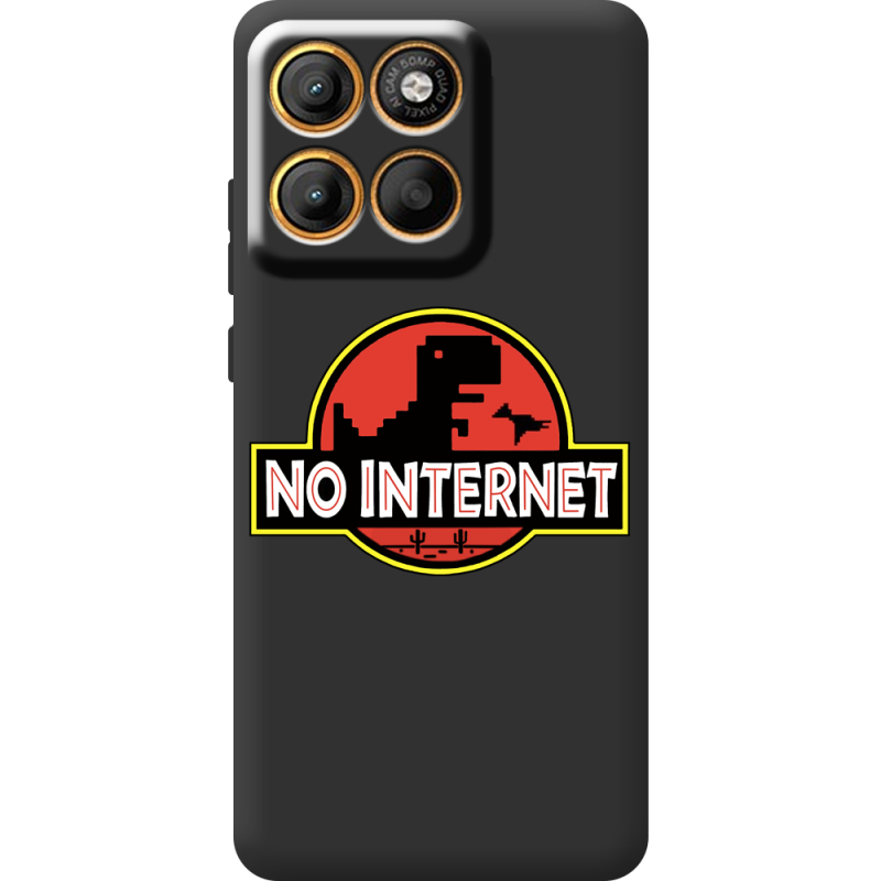 Чорний чохол BoxFace Moto Edge 60 No Internet