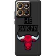 Чорний чохол BoxFace Moto Edge 60 Не Бикуй