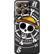 Чорний чохол BoxFace Moto Edge 60 One Piece Компас