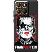 Чорний чохол BoxFace Moto Edge 60 Frankisstein