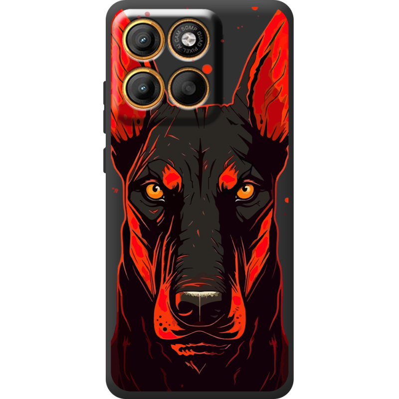 Чорний чохол BoxFace Moto Edge 60 