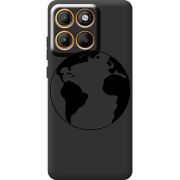 Чорний чохол BoxFace Moto Edge 60 Earth