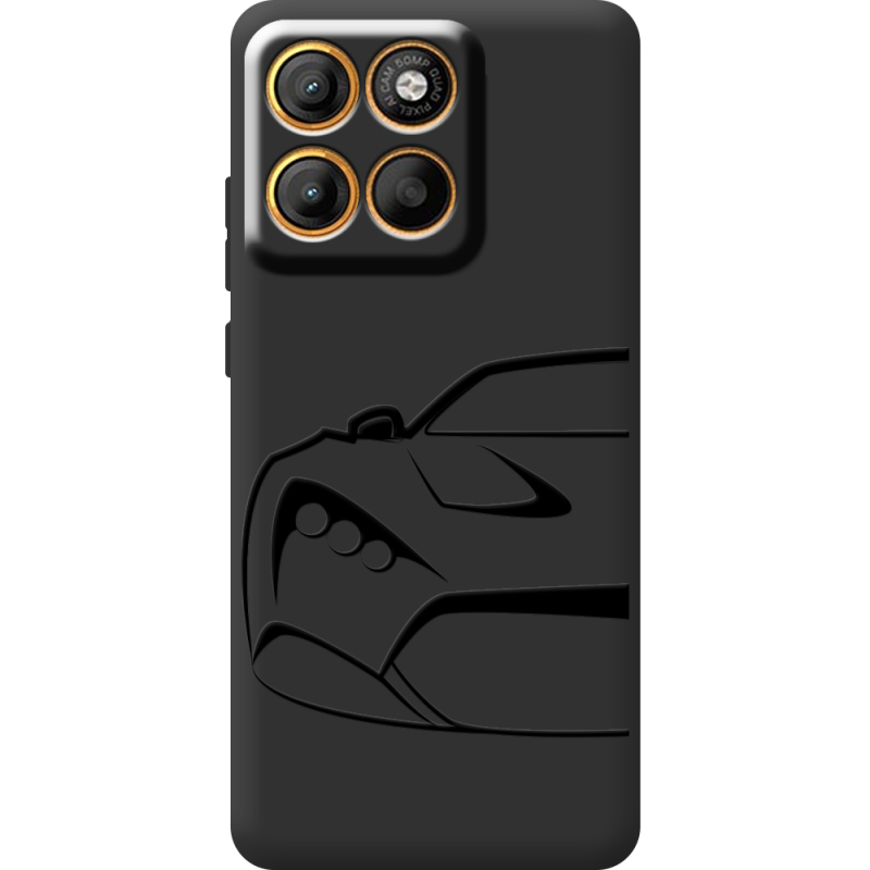 Чорний чохол BoxFace Moto Edge 60 Sportcar