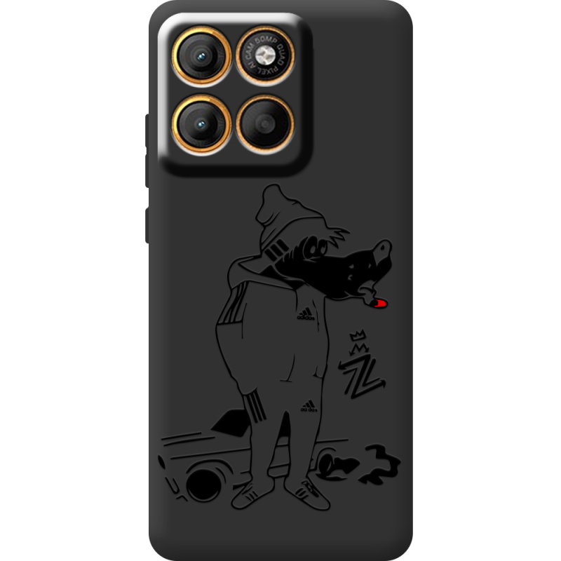 Чорний чохол BoxFace Moto Edge 60 