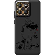 Чорний чохол BoxFace Moto Edge 60 