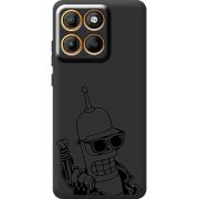 Чорний чохол BoxFace Moto Edge 60 