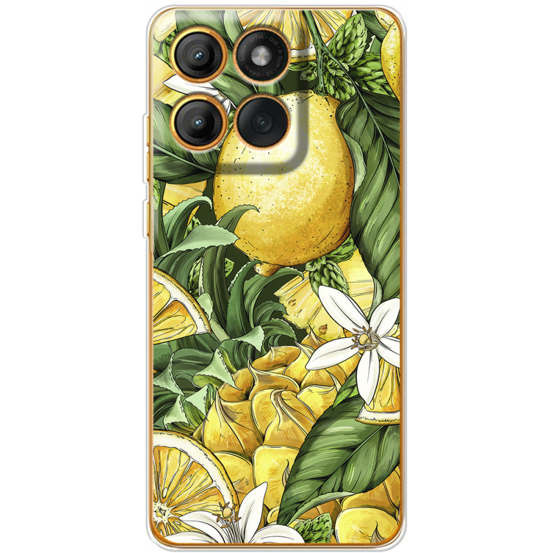 Чохол BoxFace Moto Edge 60 Fusion Lemon Pattern
