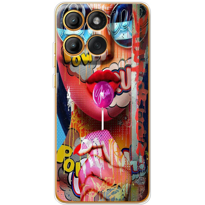 Чохол BoxFace Moto Edge 60 Fusion Colorful Girl