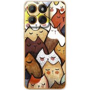 Чохол BoxFace Moto Edge 60 Fusion Sleepy Cats