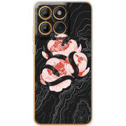 Чохол BoxFace Moto Edge 60 Fusion Snake Rose