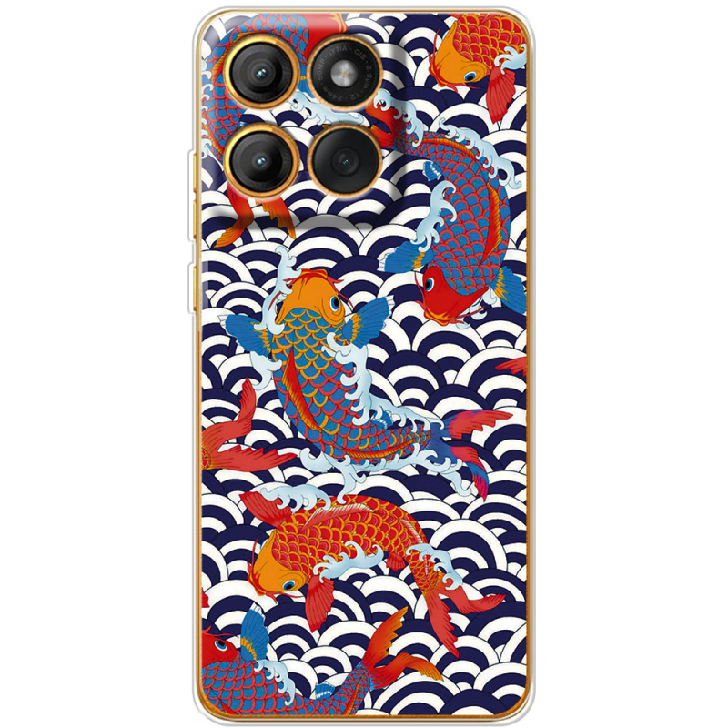 Чохол BoxFace Moto Edge 60 Fusion Koi Fish