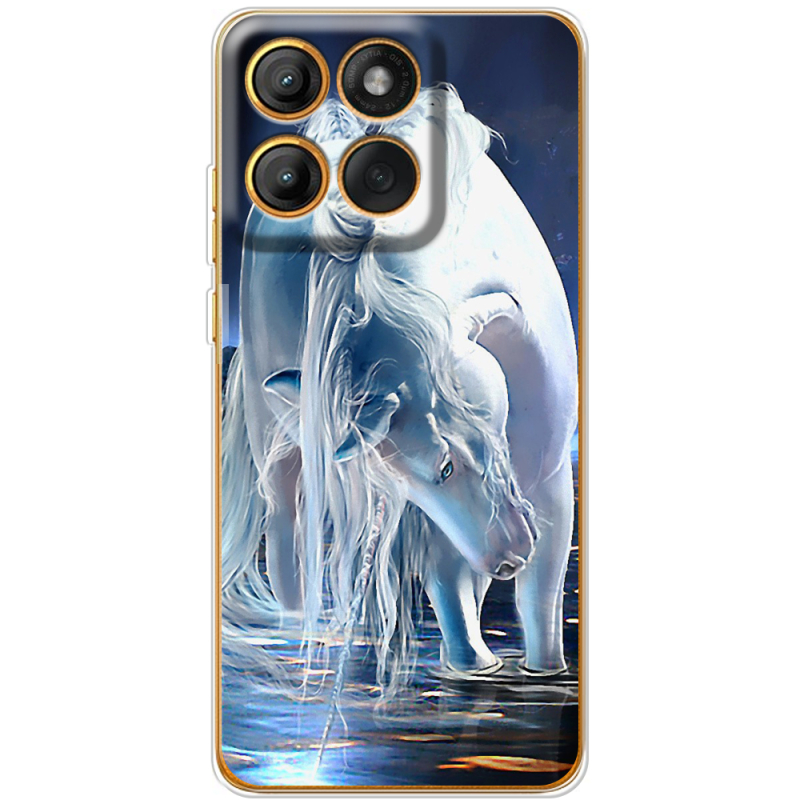 Чохол BoxFace Moto Edge 60 Fusion White Horse